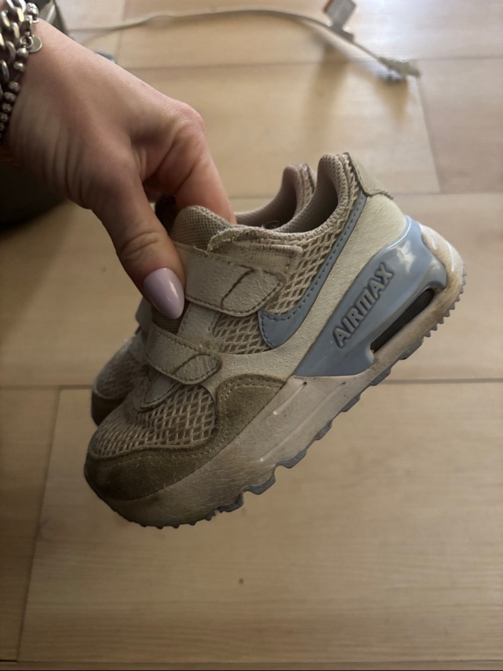 Nike Kids' Air Max Velcro Sneakers